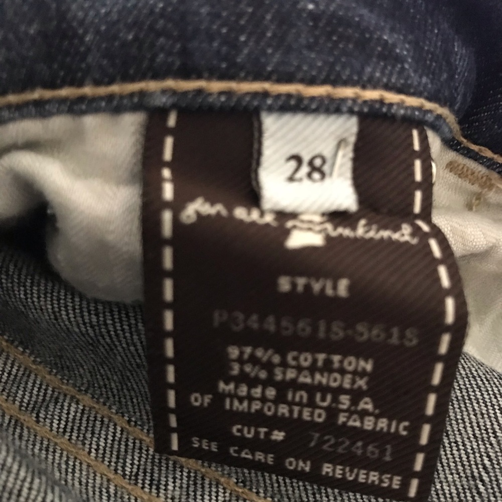 FOR All 7 MANKIND JEANS HIGH WAIST BOOTCUT 28 - Picture 4 of 8